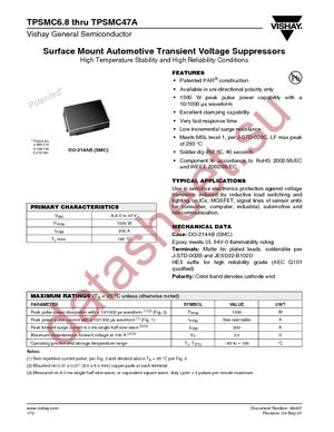 TPSMC10/9AT datasheet  